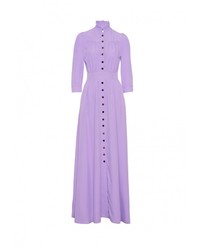 Светло-фиолетовое платье-макси от Marichuell