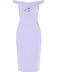 Светло-фиолетовое платье с вырезом от Cushnie et Ochs