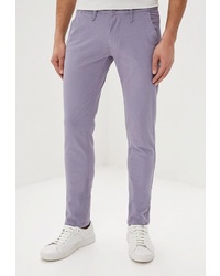 Светло-фиолетовые брюки чинос от Hopenlife