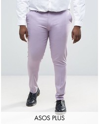 Мужские светло-фиолетовые брюки от Asos