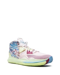 Мужские светло-фиолетовые высокие кеды от Nike