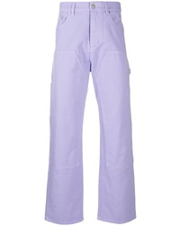 Мужские светло-фиолетовые джинсы от MSGM