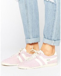 Женские светло-фиолетовые замшевые кеды от Gola