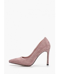Светло-фиолетовые замшевые туфли от Diora.rim