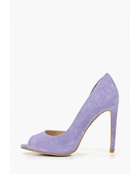 Светло-фиолетовые замшевые туфли от Vitacci