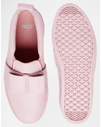 Женские светло-фиолетовые кеды от Asos