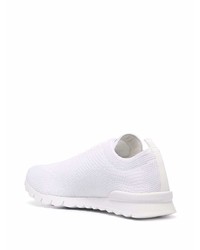 Мужские светло-фиолетовые кроссовки от Kiton