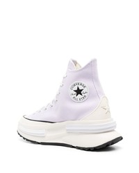 Мужские светло-фиолетовые кроссовки от Converse