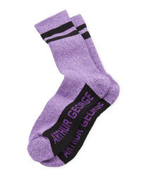Светло-фиолетовые носки