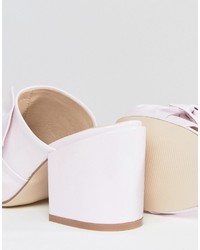 Светло-фиолетовые сабо от Asos