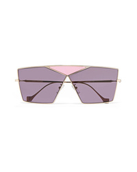 Женские светло-фиолетовые солнцезащитные очки от Loewe