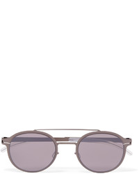 Мужские светло-фиолетовые солнцезащитные очки от Mykita