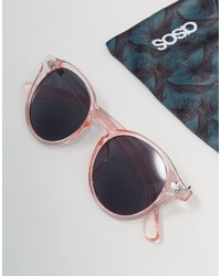 Мужские светло-фиолетовые солнцезащитные очки от Asos