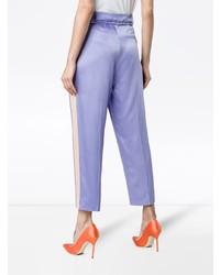 Женские светло-фиолетовые спортивные штаны от Peter Pilotto