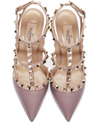 Светло-фиолетовые туфли от Valentino