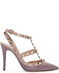 Светло-фиолетовые туфли от Valentino