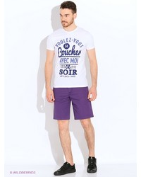 Мужские светло-фиолетовые шорты от Oodji