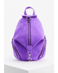 Женский светло-фиолетовый замшевый рюкзак от Rebecca Minkoff