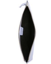 Светло-фиолетовый кожаный клатч от Kara