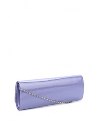 Светло-фиолетовый кожаный клатч от Olga Berg