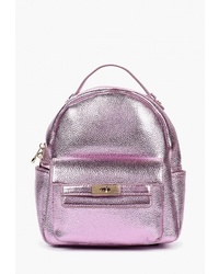 Женский светло-фиолетовый кожаный рюкзак от Baggini