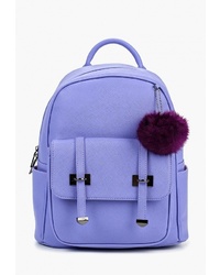 Женский светло-фиолетовый кожаный рюкзак от Ors Oro