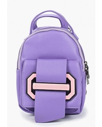 Женский светло-фиолетовый кожаный рюкзак от Ors Oro
