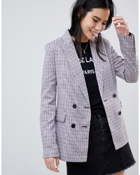 Женский светло-фиолетовый пиджак от Bershka