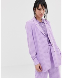 Женский светло-фиолетовый пиджак от Gestuz