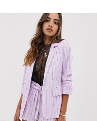 Женский светло-фиолетовый пиджак от Parallel Lines