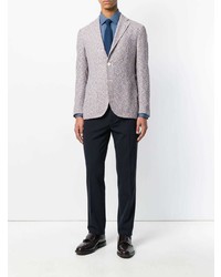 Мужской светло-фиолетовый пиджак от Cantarelli