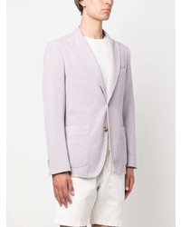 Мужской светло-фиолетовый пиджак от Boglioli