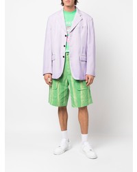 Мужской светло-фиолетовый пиджак от MSGM