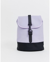 Женский светло-фиолетовый рюкзак от Rains
