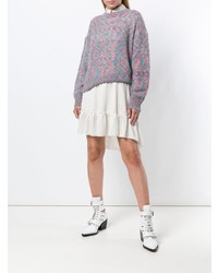 Женский светло-фиолетовый свитер с круглым вырезом от IRO