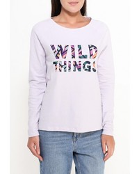 Женский светло-фиолетовый свитер с круглым вырезом от Noisy May