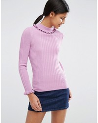 Женский светло-фиолетовый свитер от Asos
