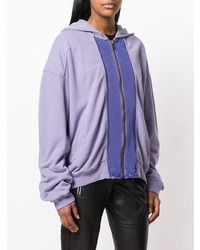 Женский светло-фиолетовый худи от Haider Ackermann