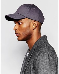 Мужская серая бейсболка от Reclaimed Vintage