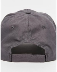 Мужская серая бейсболка от Reclaimed Vintage