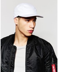 Мужская серая бейсболка от Asos