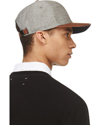 Мужская серая бейсболка от Rag and Bone