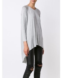 Серая блузка с длинным рукавом от Thomas Wylde