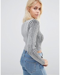 Серая блузка от Glamorous