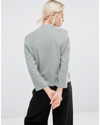 Серая блузка от Monki