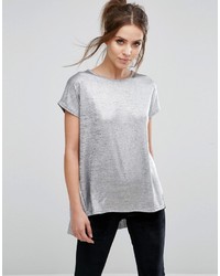 Серая блузка от Warehouse