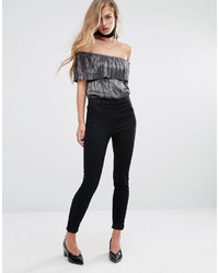 Серая блузка от Miss Selfridge