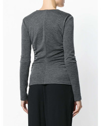 Серая блузка от Tom Ford