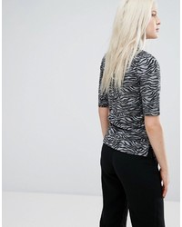 Серая блузка от B.young