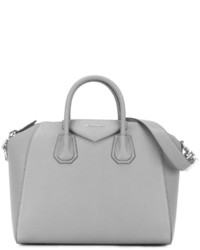 Серая большая сумка от Givenchy
